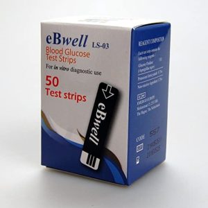eBwell eB-W01 Blood Glucose Strips 50 pcs pack
