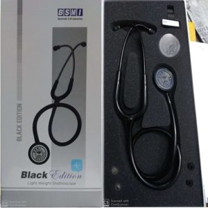 BSMI Black Edition Light Weight Stethoscope