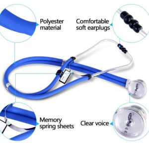 COFOE PVC Dual Tube Professional Stethoscope