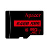 Apacer R85 64GB Micro SD Memory Card Class 10 With Adapter