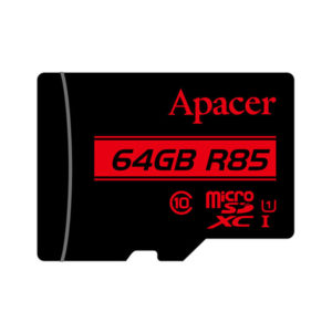 Apacer R85 64GB Micro SD Memory Card Class 10 With Adapter