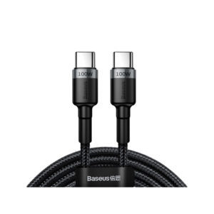 Baseus Type-C to Type-C 100W Cafule PD 2.0 Braided Fast Charging Cable 2M