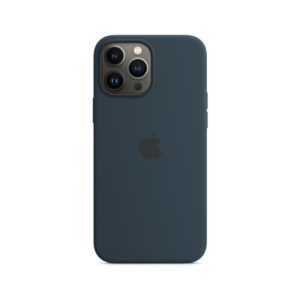 iPhone 13 Series Silicon Back Cover (Hojar)-Space Blue