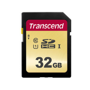 Transcend 32GB SDC500S UHS-I U3 SD Card