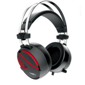 Gamdias Hebe E1 Gaming Headset with USB/3.5mm Jack, In-line Remote and RGB Lighting-Black