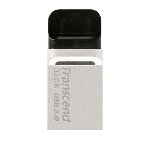 Transcend TS32GJF880S 32GB JetFlash 880 USB 3.0 Gen 1 OTG Pen Drive – Silver