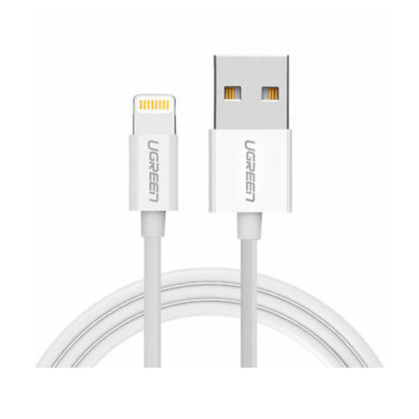 UGREEN US155 1m USB-A Male to Lightning Male Nickel Plating Cable (20728)
