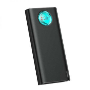 Baseus Amblight 18W 20000 mAh Power Bank USB C PD Quick Charge 3.0 (BS-20KP203) – Black