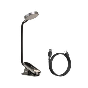 Baseus Comfort Mini Reading Lamp Clip, Portable & Rechargeable (DGRAD-0G)