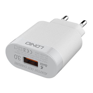 LDNIO A303Q 3A EU Travel Charger with Type-C Cable