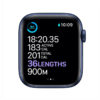 Apple Watch Series 6 44mm Blue Aluminium Case with Navy Sport Band GPS Smartwatch (M00J3ZP/A)