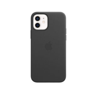 iPhone 12/12 Pro Leather Case - Black (MHKG3ZA/A)