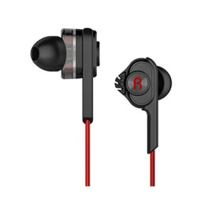 UiiSii BA-T6 Dual Driver Heavy Bass HiFi Stereo Noise Canceling Wired In-Ear Headphones with Mic