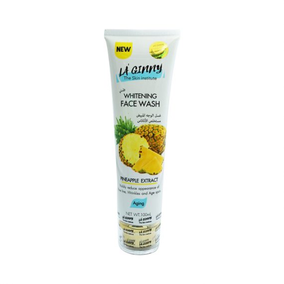 La Ginny Whitening Face Wash Pineapple Extract 100ml Palamou