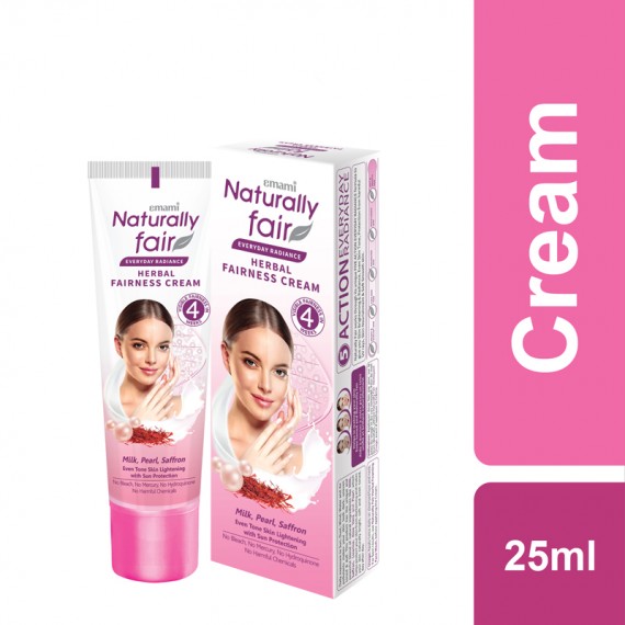 Emami Naturally Fairness Cream (25ml) - Palamou