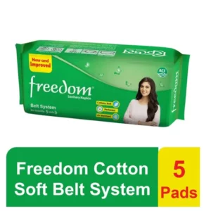 Freedom Sanitary Napkin Belt System 5 pads